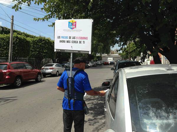 Apa Promoboard Volanteo 10a Esquina